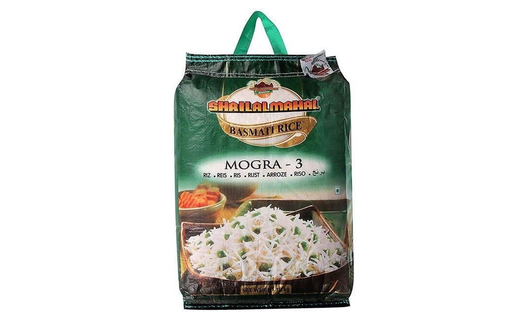 Shrilal Mahal Basmati Rice Mogra - 3   Pack  10 kilogram